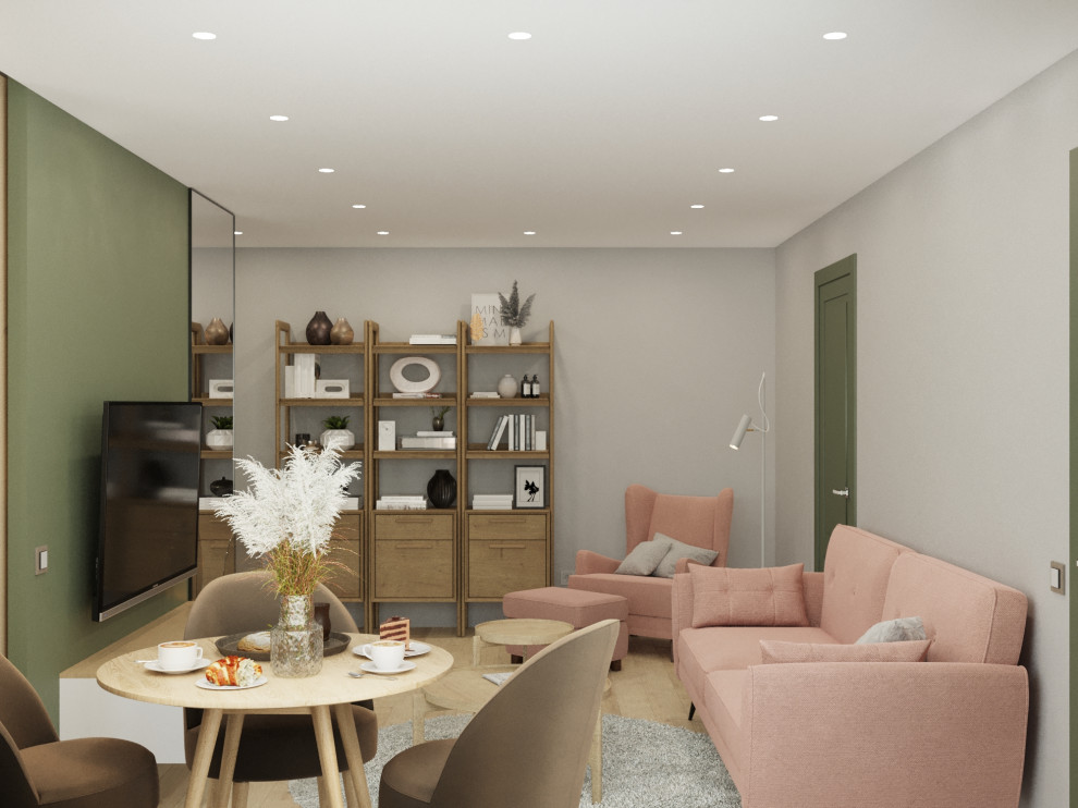 Дизайн проект квартиры 44м