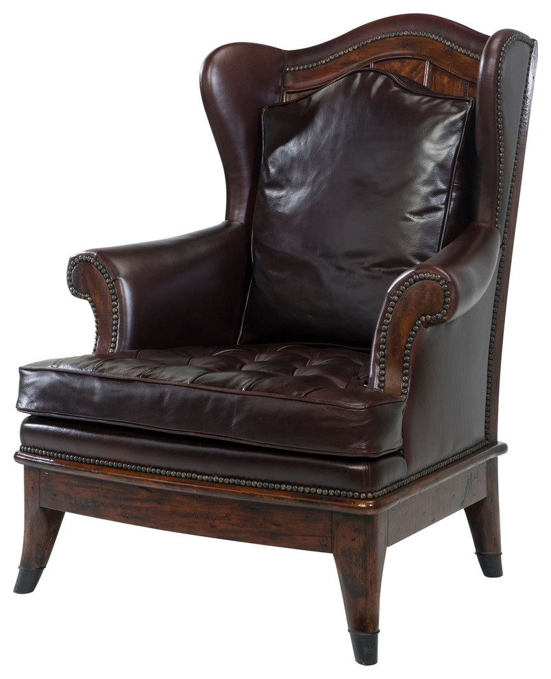 The Castle Fireside Chair Traditional Armchairs And Accent Chairs
