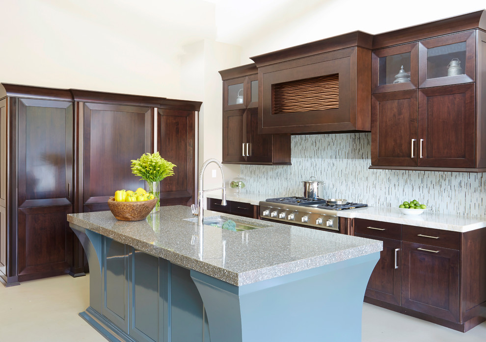 Inspiration for a transitional kitchen remodel in Chicago
