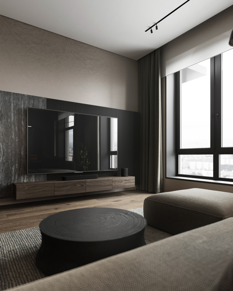 Flat in natural colours | Квартира в природных оттенках