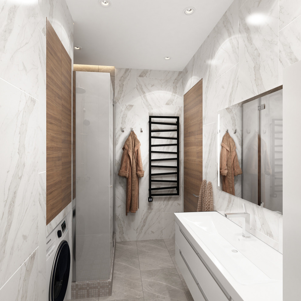 Квартира ЖК Достояние 100 м2 (Современный стиль)