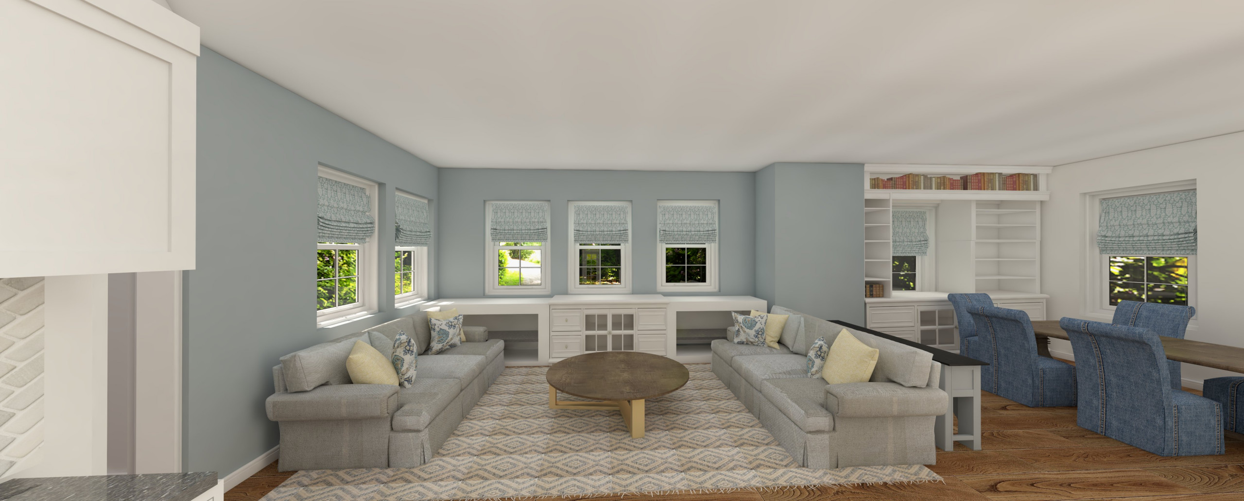 Cottage on Peasenhall- 3D render