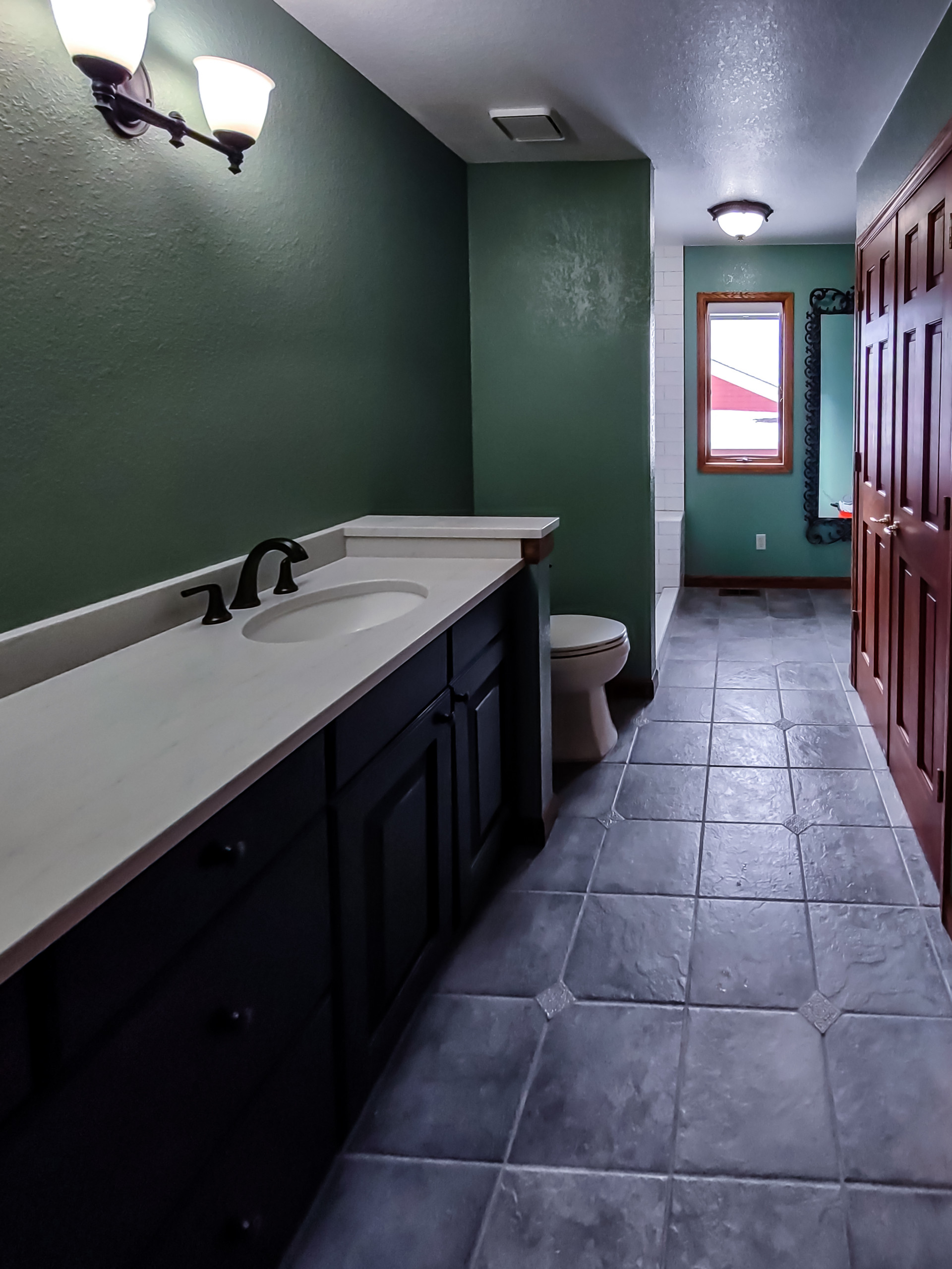 Bathroom Vanity After