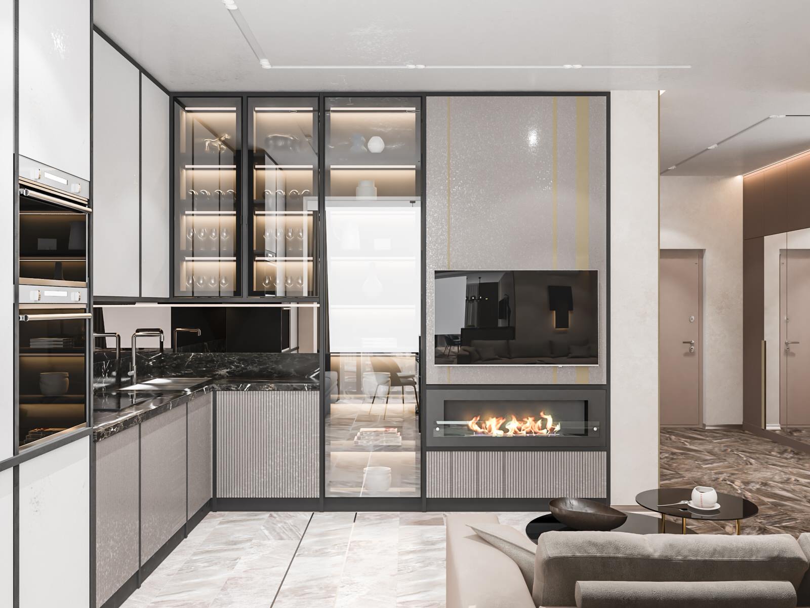 Двухкомнатная квартира в ЖК Макаровский