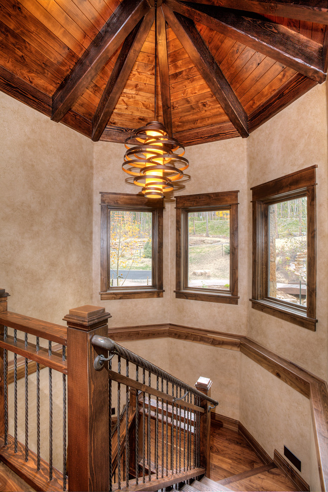 Design ideas for a traditional staircase in Denver.