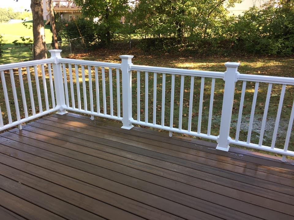 Three story deck project in Imperial View.