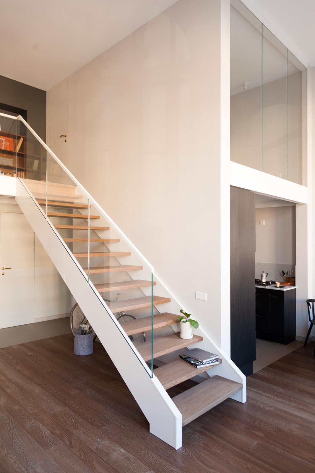 Двухуровневая квартира с анфиладой