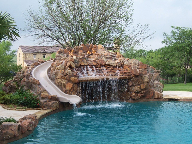 Build Your Own Slide Beach Style Pool Sydney by