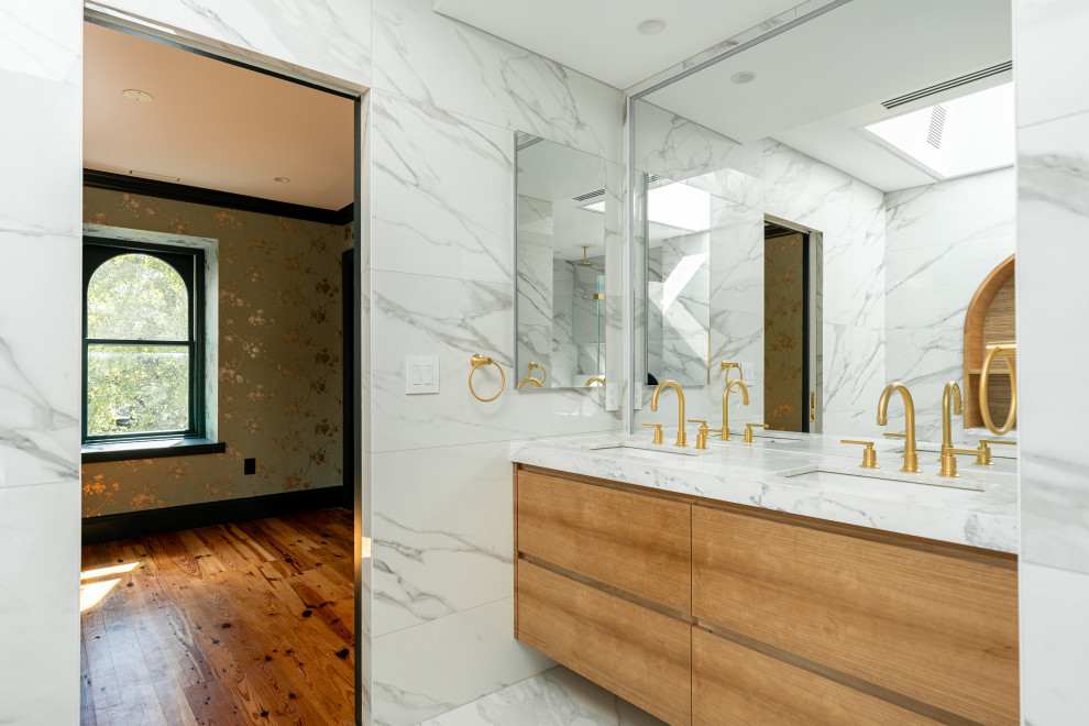 Eclectic Townhome City Scape