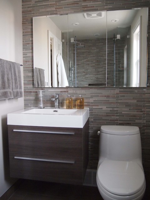 bathroom reno - contemporary - bathroom - toronto -chic decor
