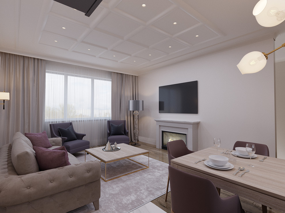 Интерьер таунхауса в коттеджном поселке Лесково