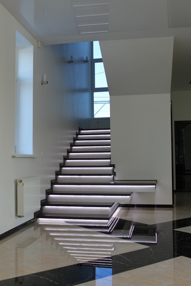 Черно-белый интерьер