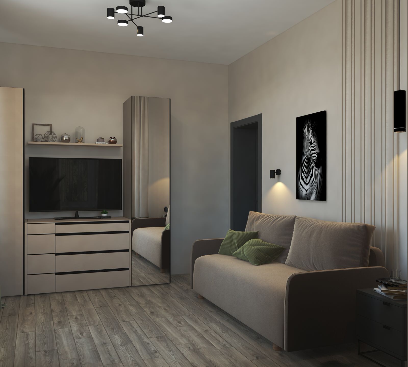 Коттедж в Можайске-1 этаж