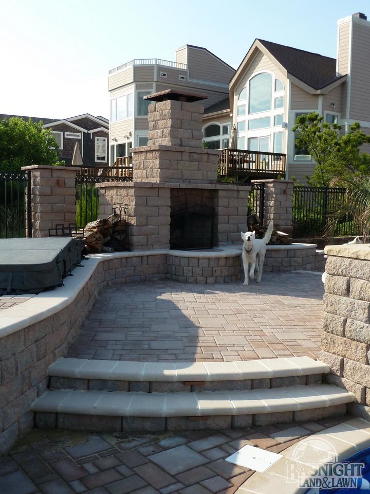 Patio - transitional patio idea