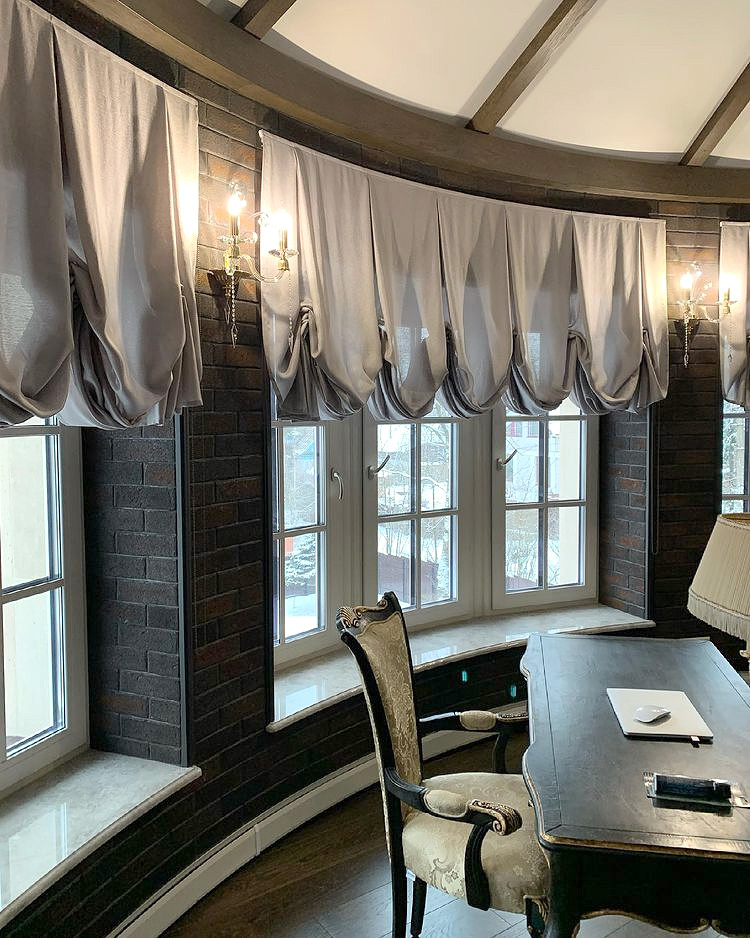 Изготовление Австрийских штор