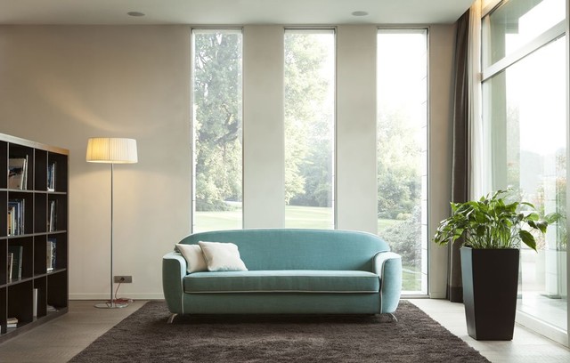 Divani e poltrone modern-vardagsrum
