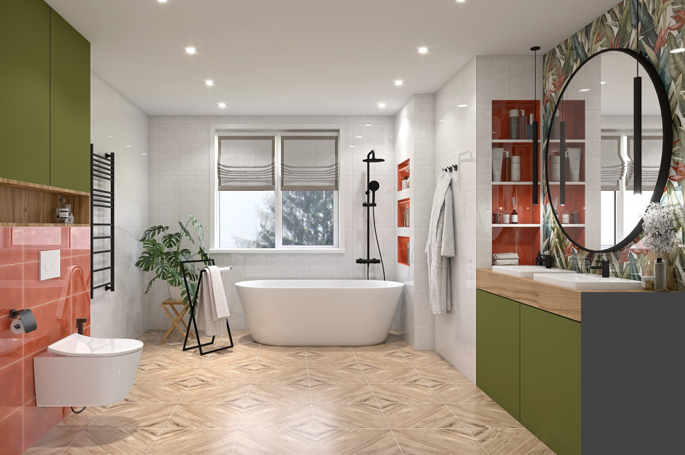 Дизайн санузла 17 кв.м