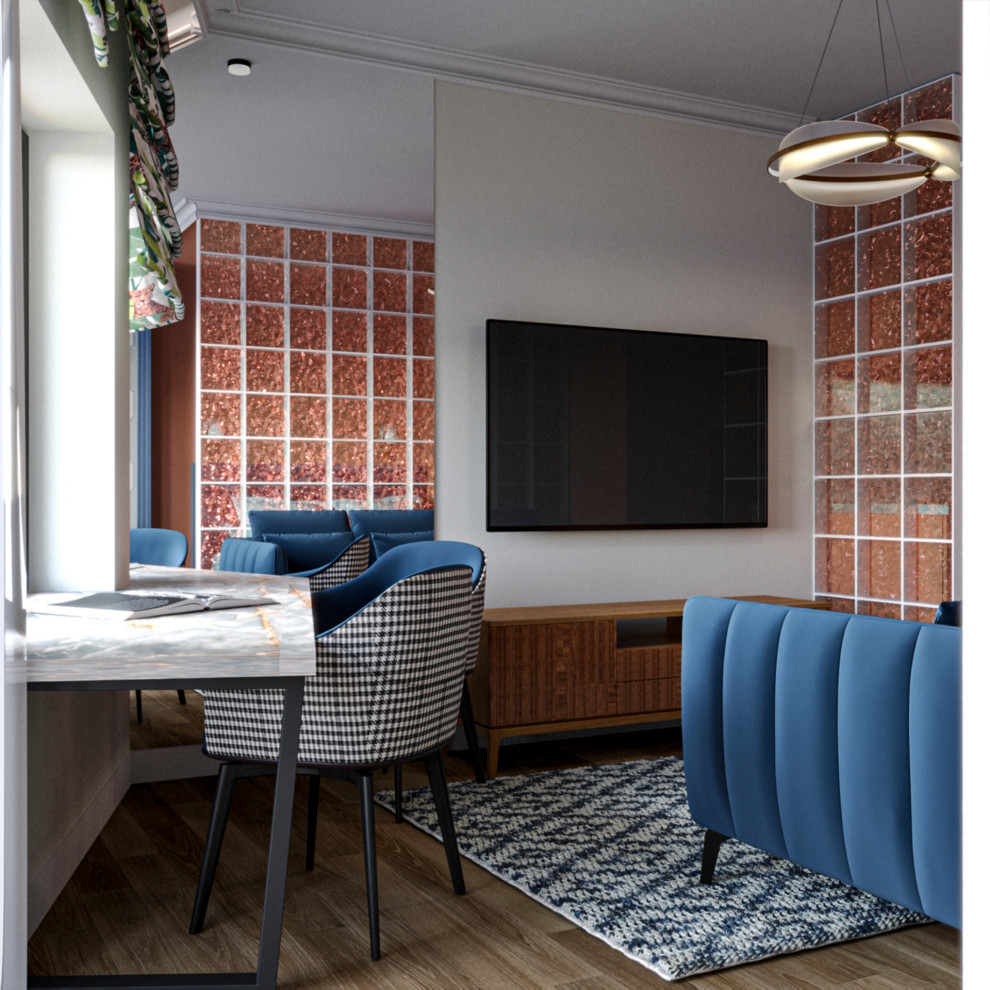 Проект однокомнатной квартиры для молодой пары