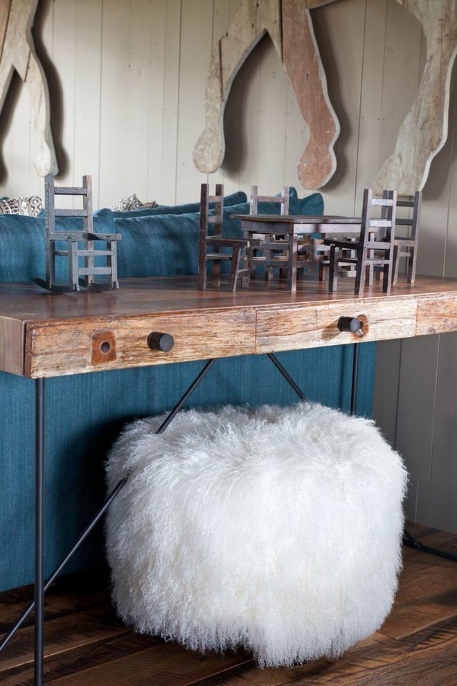 Ennis, Montana Bunkhouse - Rustic - Family Room - Atlanta - by Carter ...
