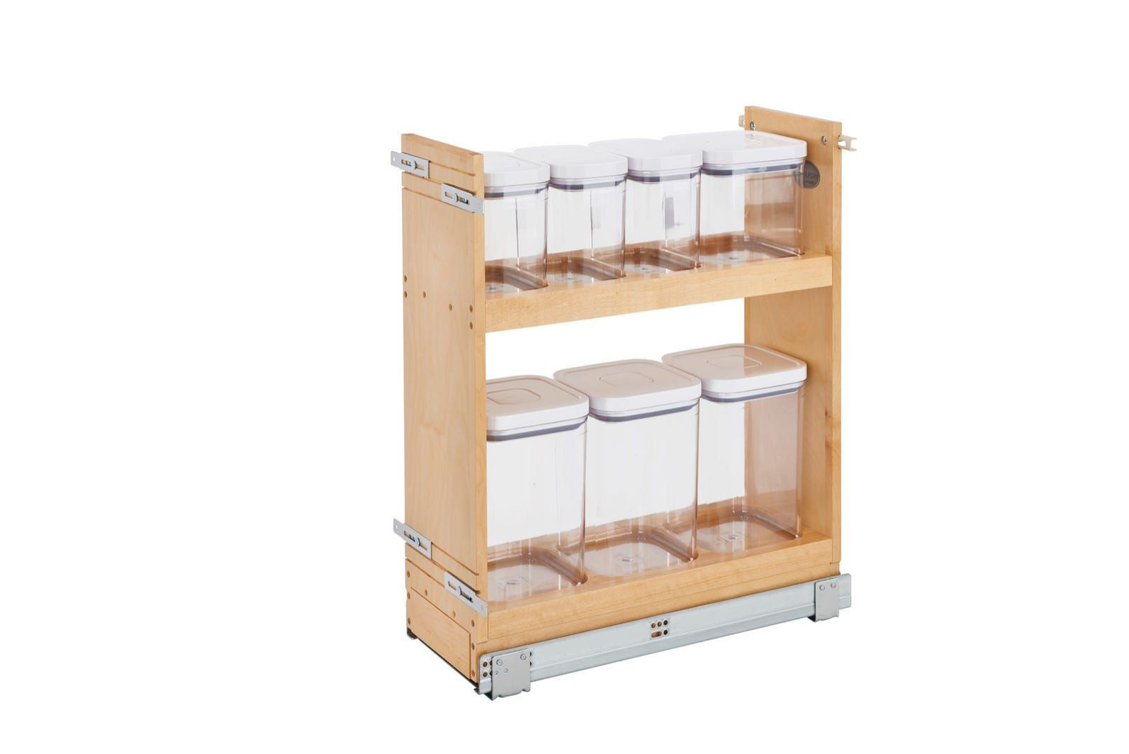 Base Cabinet Pullout w/OXO Containers