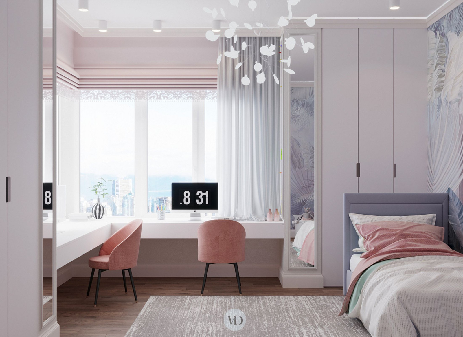 Дизайн-проект квартиры в ЖК Hьютон