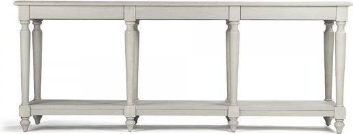 Console Table ALSACE Charcoal Wood