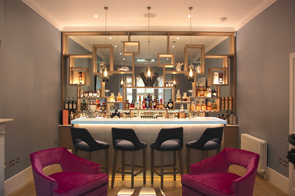 Luxury Bespoke Bar with Led Lights