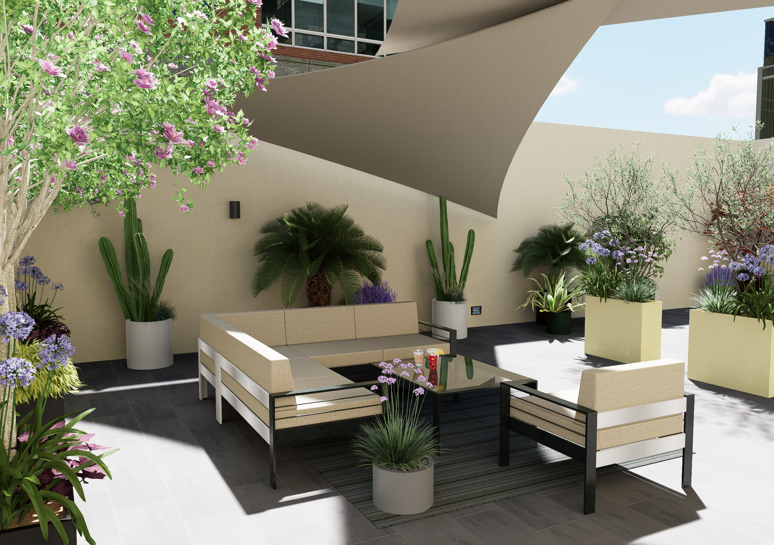 Una vita sulla terrazza romana