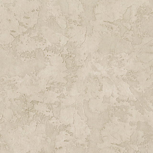 Texture Beige Stucco Wallpaper - Contemporary - Wallpaper 