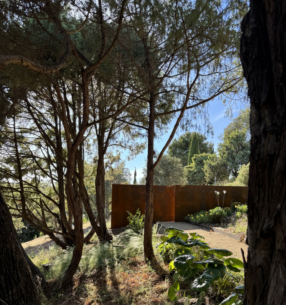 Tourtour - jardin méditerranéen contemporain