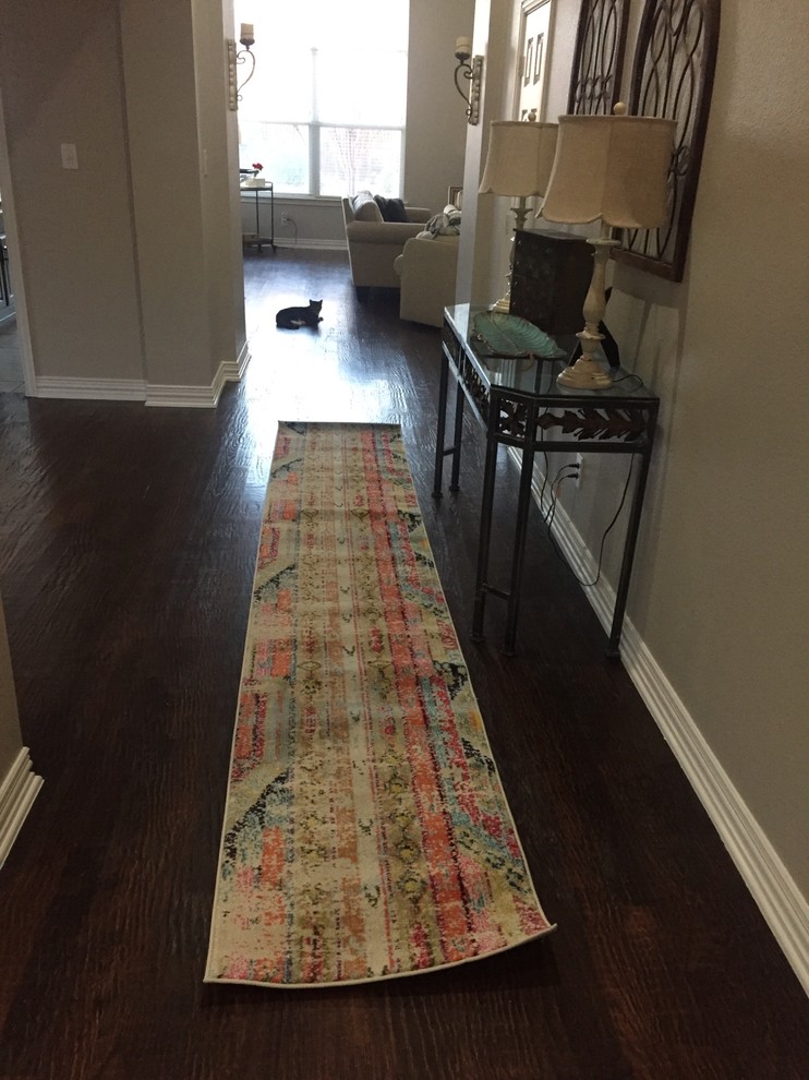 HELP! Entryway rug placement dilemma