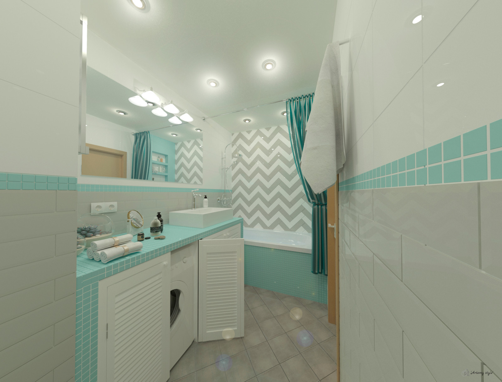 Дизайн ванной комнаты