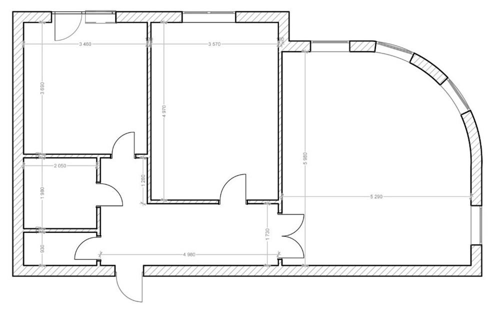 Из двушки в трешку