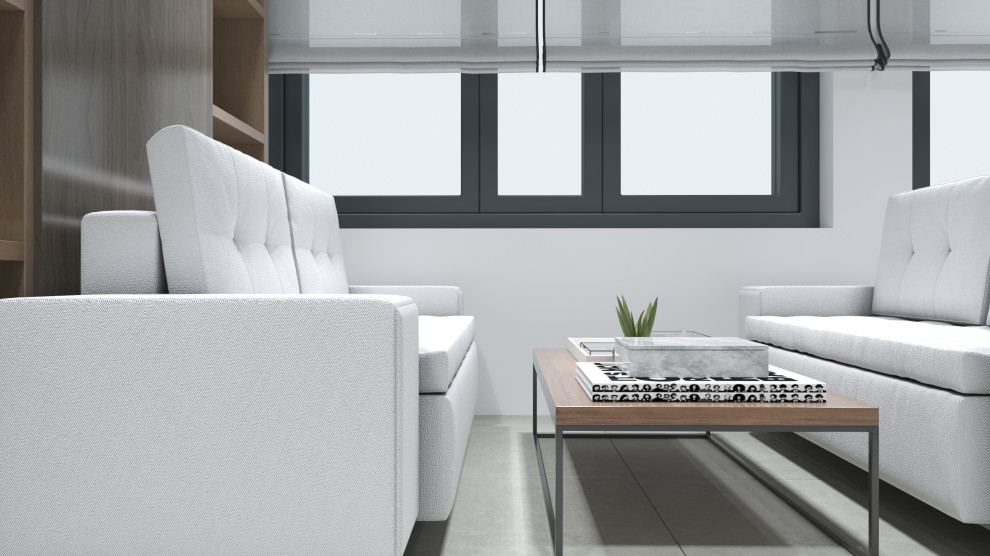 Проект "OKR-75" - Кофейня в современном стиле