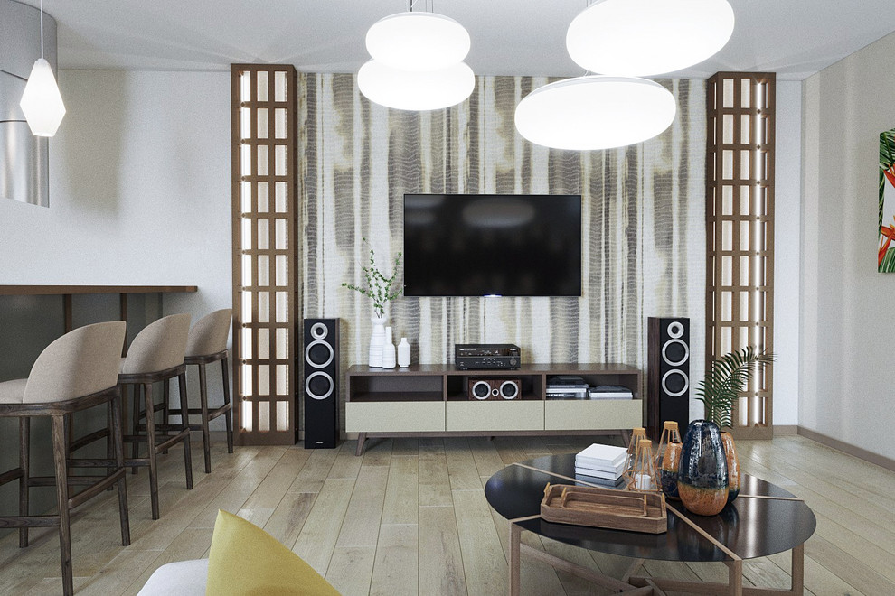 Квартира с настроением тропиков