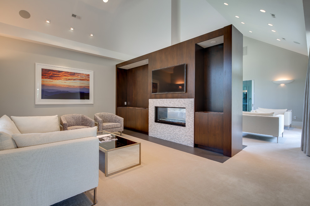 Example of a minimalist home design design in Baltimore