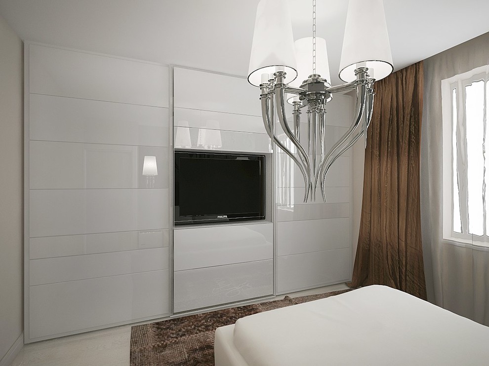 Гостевые спальни коттеджа в ЖК Остров Эрин, Новая Москва