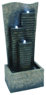 fountains indoor water rustic