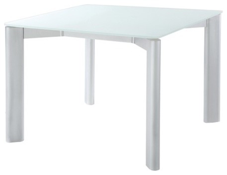 Oskar Square Dining Table with Glass Top