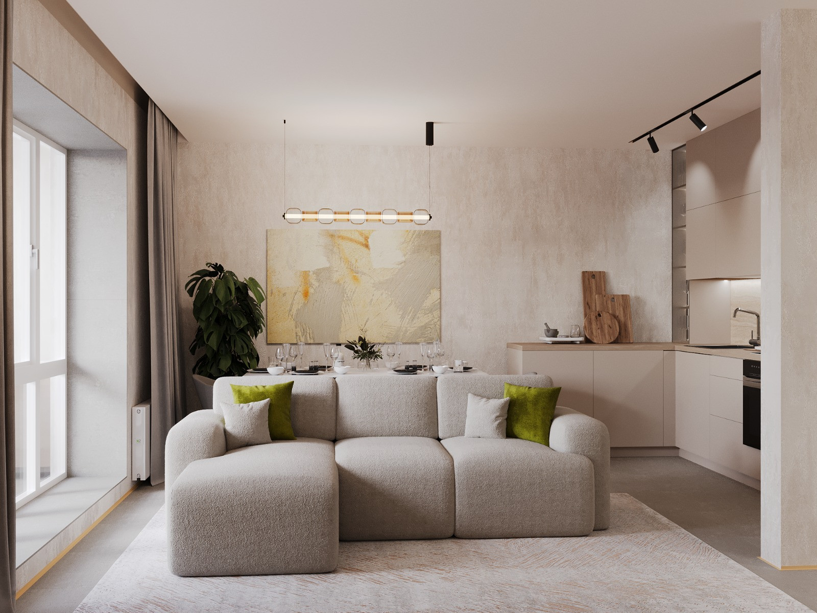 Альметьевск. Шоурум. Трехкомнатная квартира