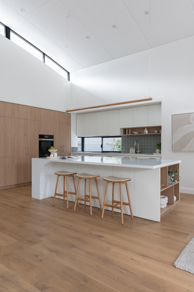 This is an example of a scandinavian kitchen in Perth.