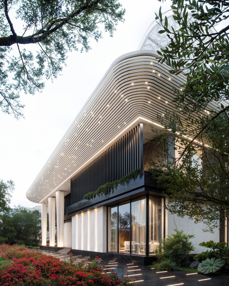 Карниз "звездное небо" с подсветкой