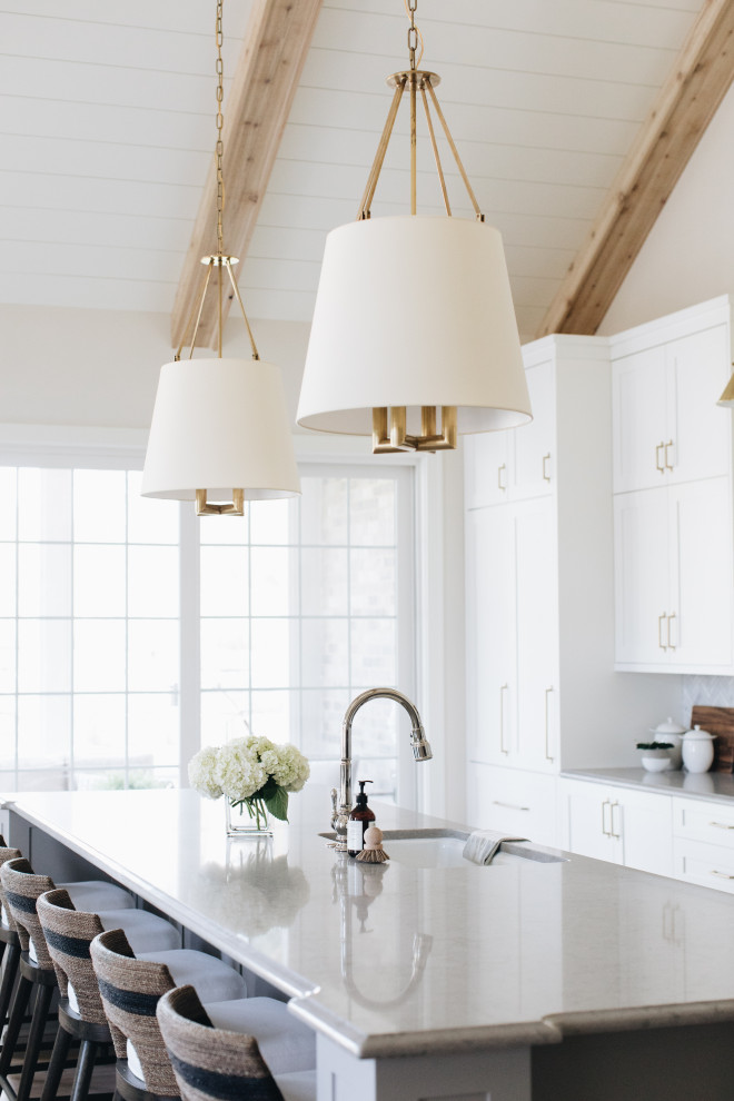Transitional kitchen photo in Chicago