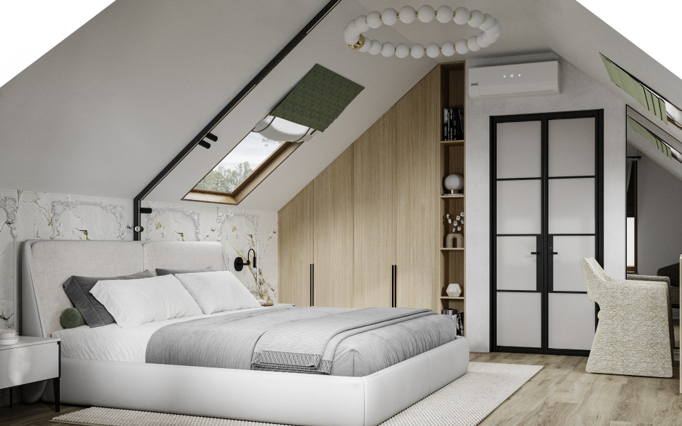 Проект мансарды загородного дома