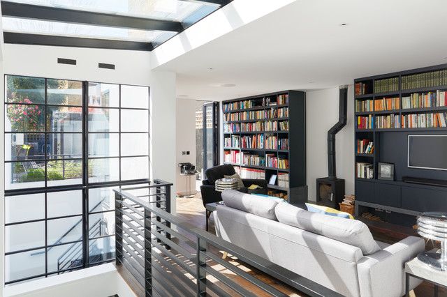 Briarwood Road contemporary-living-room