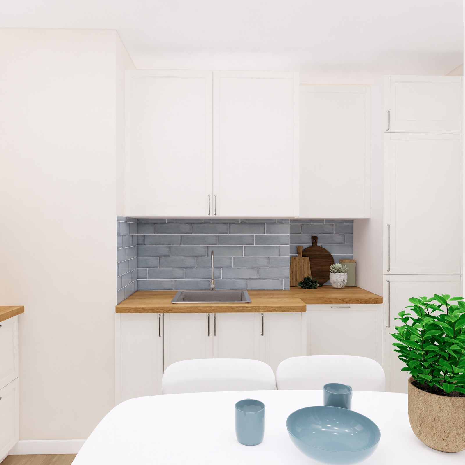 Двухкомнатная квартира 60 м2