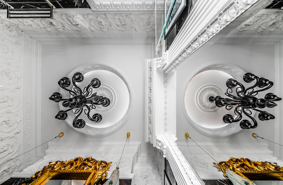 Съёмка интерьера квартиры в стиле фьюжн.