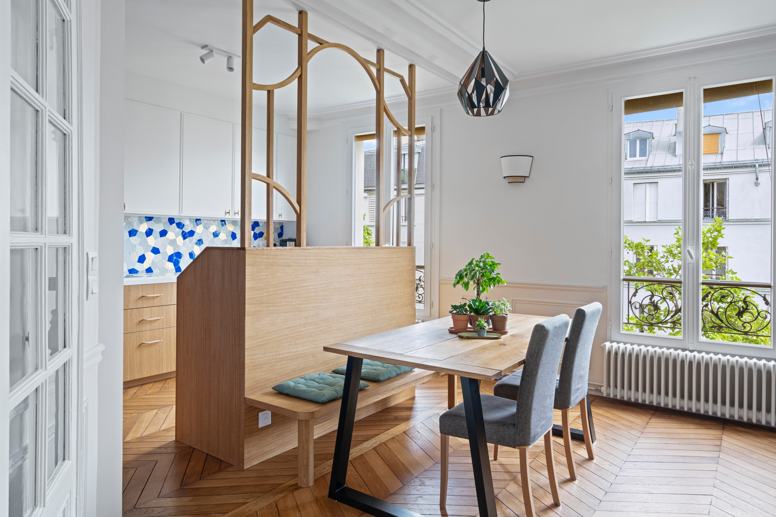 Rénovation d'un Duplex aux Batignolles