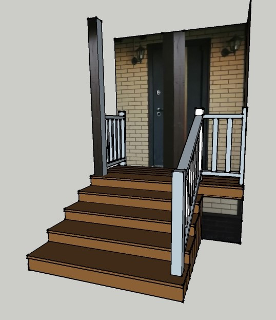 Белаго крыльцо