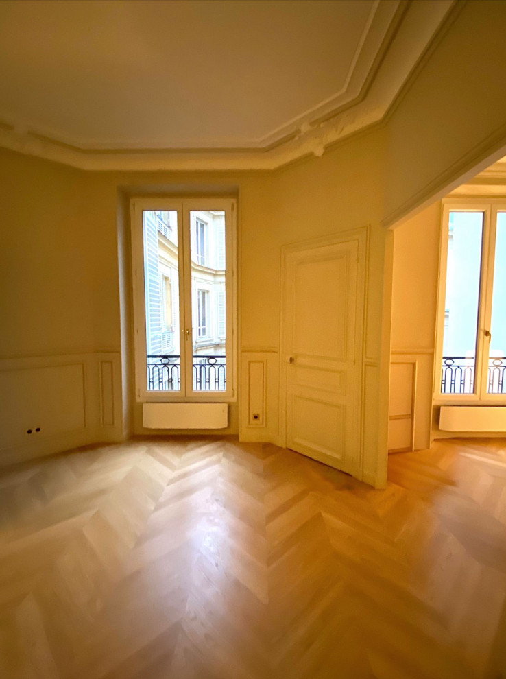 Projet Haussmann - Rénovation complète d'un appartement de 188m2.